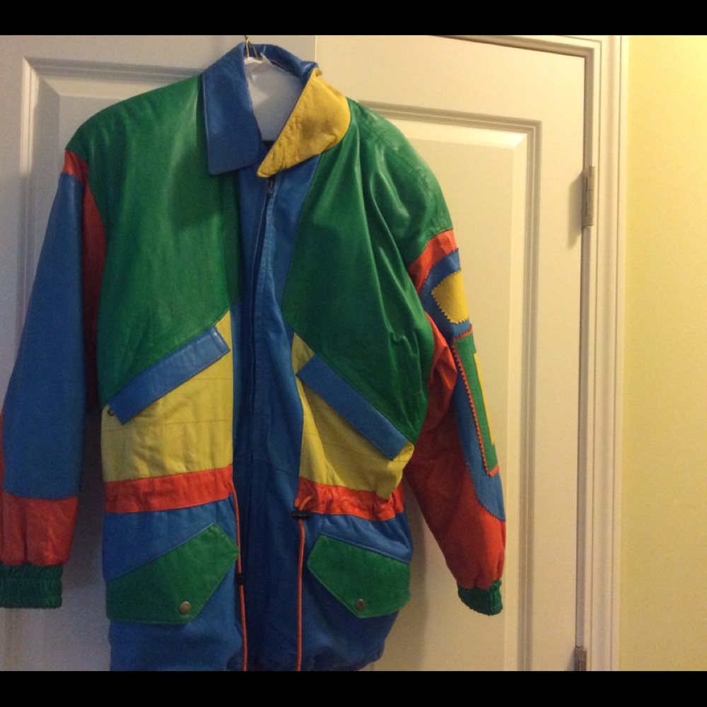 Retro Italian leather suit - Picture 2 of 7
